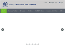 Tablet Screenshot of pha.org.pk